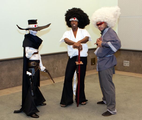 afro samurai costume. 