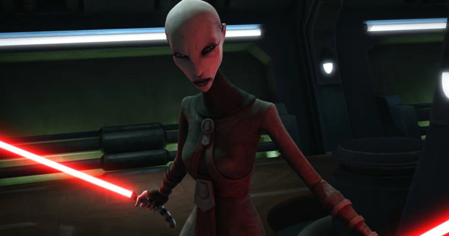 asajj ventress lightsaber