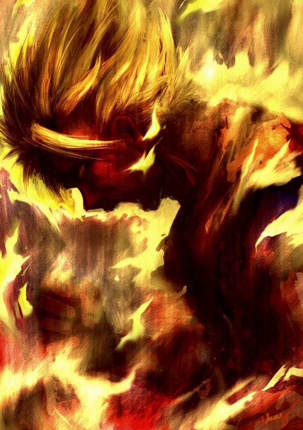 Top 10 Wicked Cool Goku Fan Art. 18 Gokus Fury by Mzag