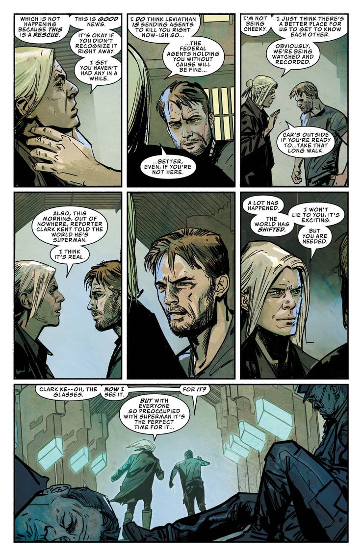 DC Comics Leviathan Dawn Brian Micheal Bendis Alex Maleev
