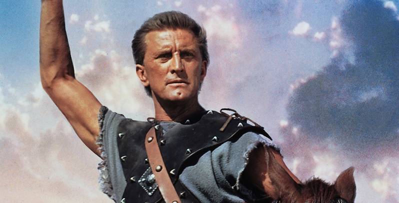 كيرك دوغلاس في فيلم سبارتاكوس