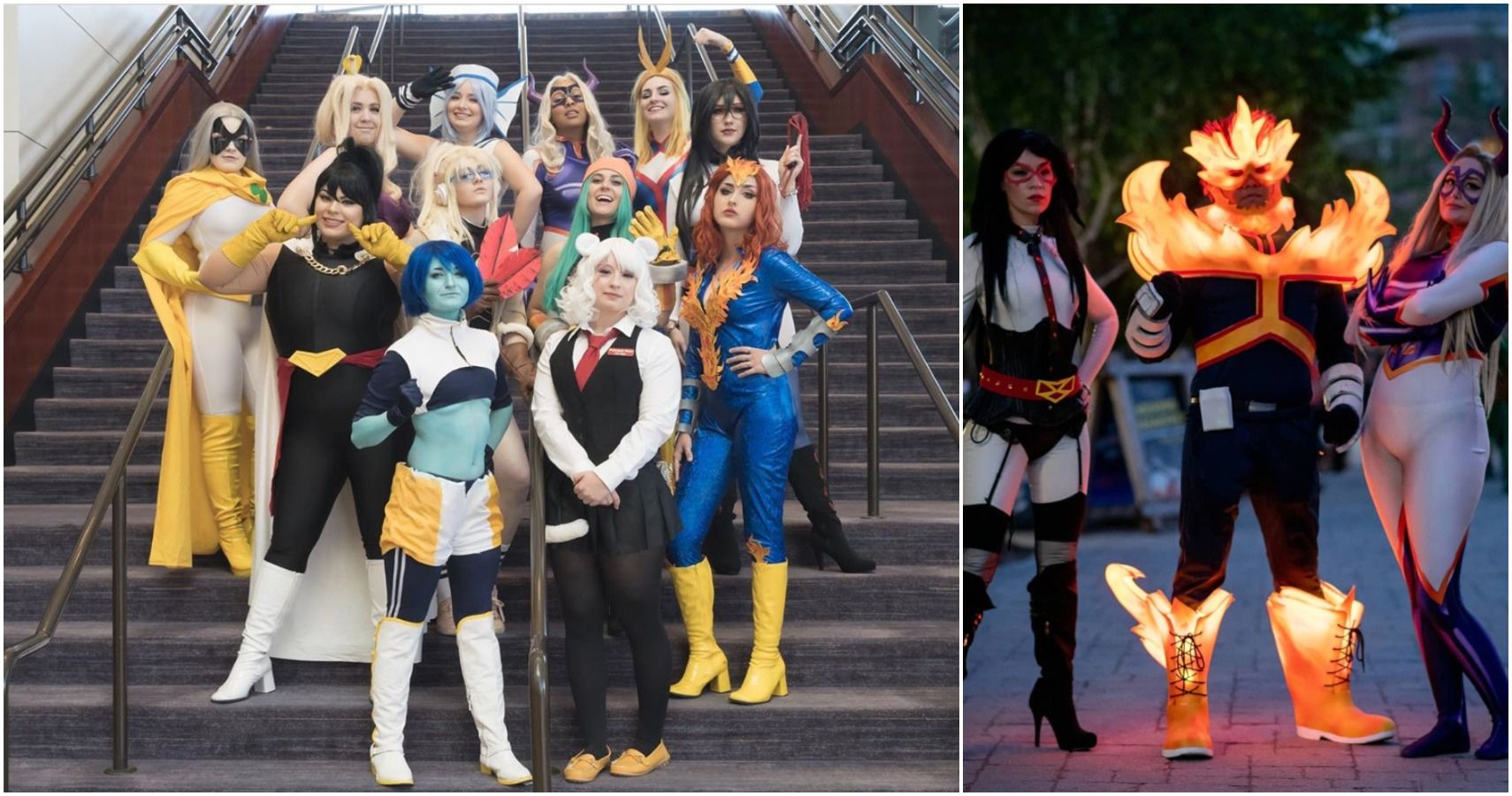 10 Awesome Cosplays Of My Hero Academia Pro Heroes Cbr