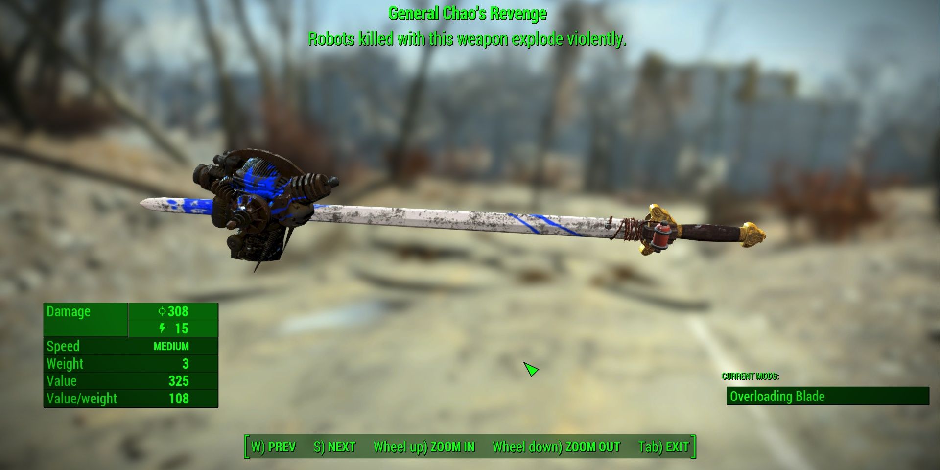 fallout 4 removing weapon mods