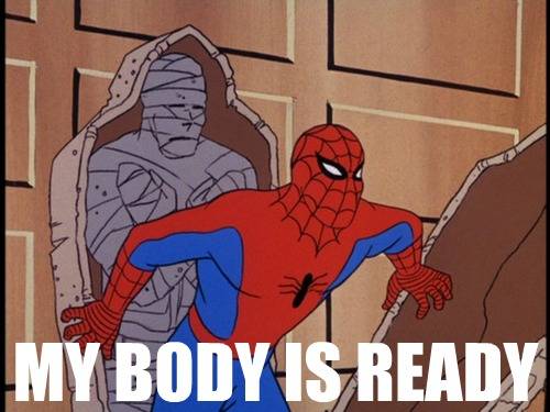 10 Funniest Memes From 60's Spider-Man Show 6 my body