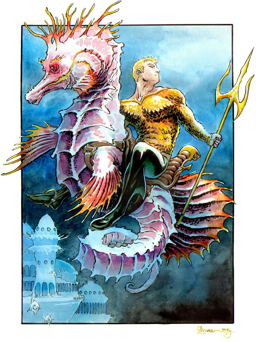 Dc 10 Aquaman Fan Art Pictures That Prove He S The Real King Of Atlantis