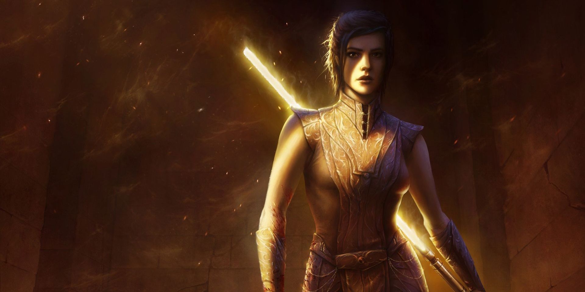 Knights of the Old Republic's Bastila Shan is one of Star Wars' m...