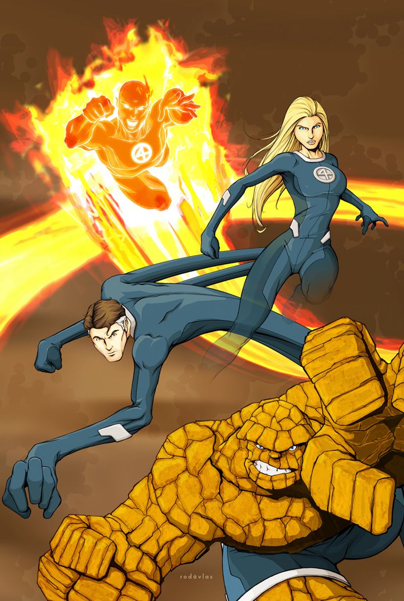Comic Mint - Animation Art - Fantastic Four: World's Greatest Heroes (2006)