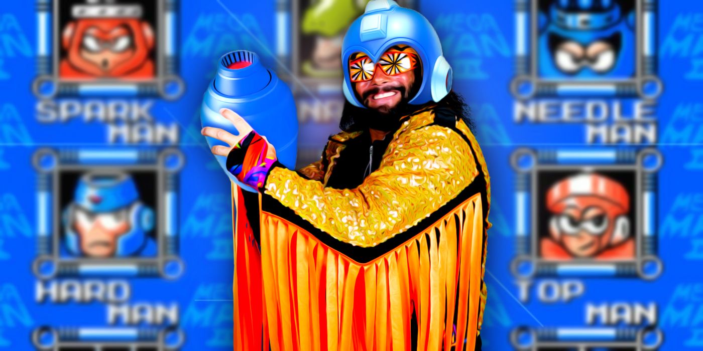 Mega Man Randy Savage Fan Art is the WWE Capcom Mashup We Deserve
