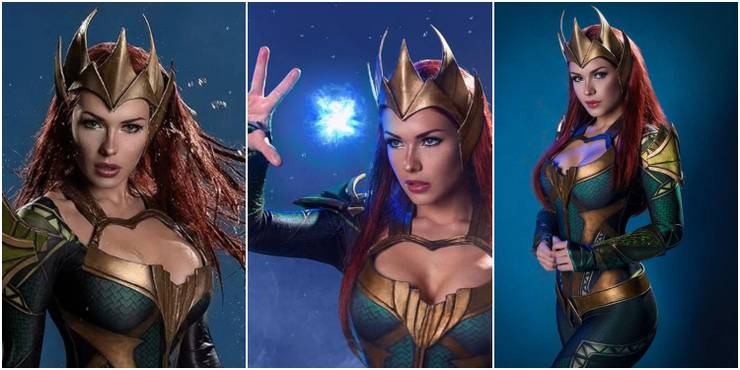 8 Stunning Cosplayers That look Just Like Mera From DC Universe. 16 Mera by Irina Meier