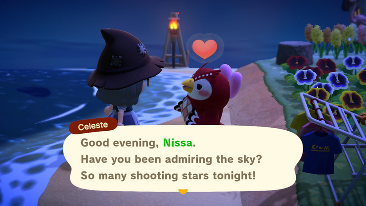 Animal Crossing Celeste Is The Only Npc Who Remembers You And It S Nice
