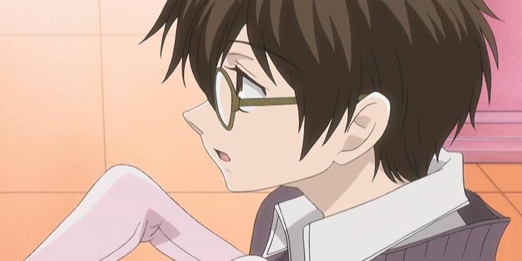Ouran High School Host Club 10 Haruhi Fujioka Facts Most Fans Don T Know He is tall, thin and wears slim he also has a habit of pushing his glasses to the bridge of his nose or adjusting them somehow when seeking to. ouran high school host club 10 haruhi