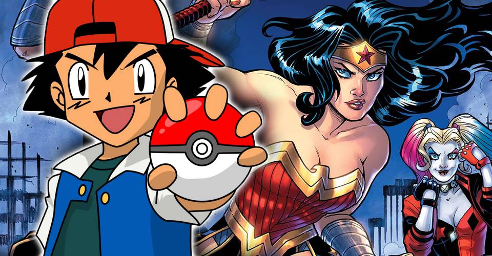 Wonder Woman Harley Quinn Pokemon