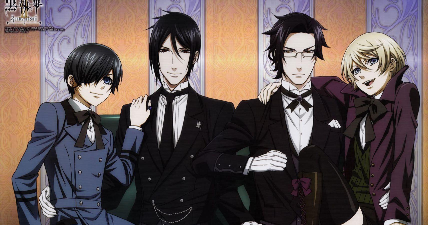 male black butler characters