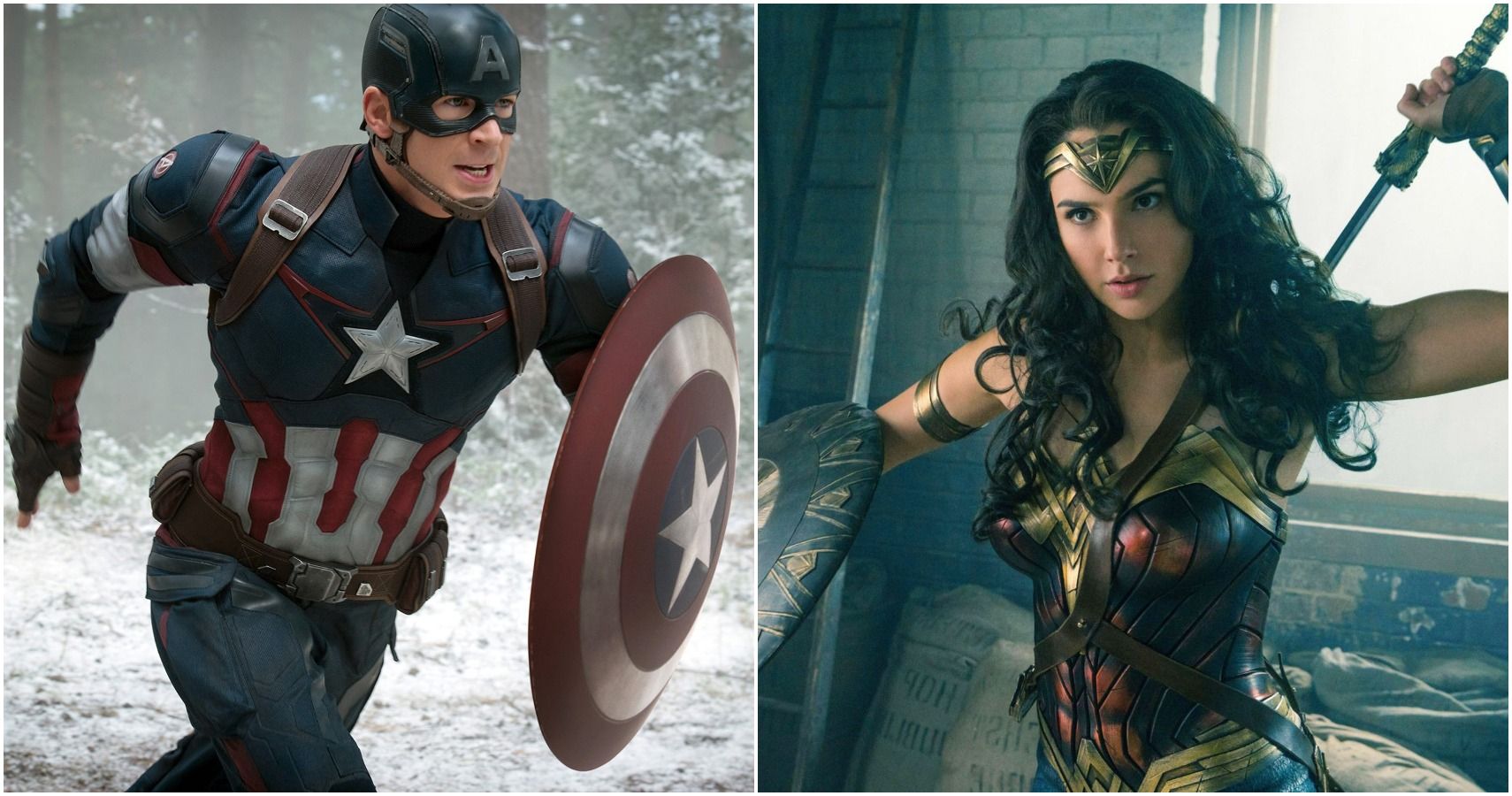 Wonder Woman And Captain America Telegraph