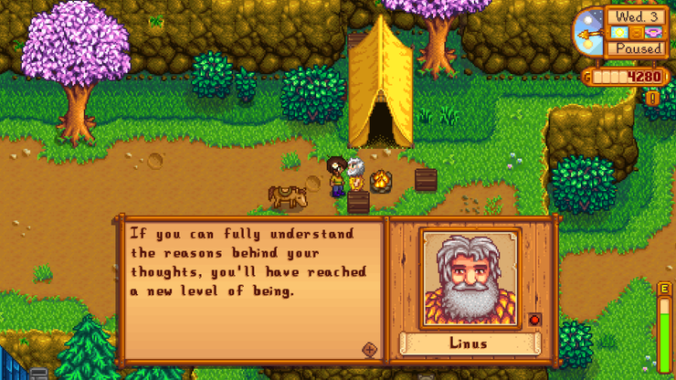 Stardew Valley Linus Is Secretly Rich But Ashamed Of His Past Stardew Valley Linus Is Secretly Rich But Ashamed Of His Past