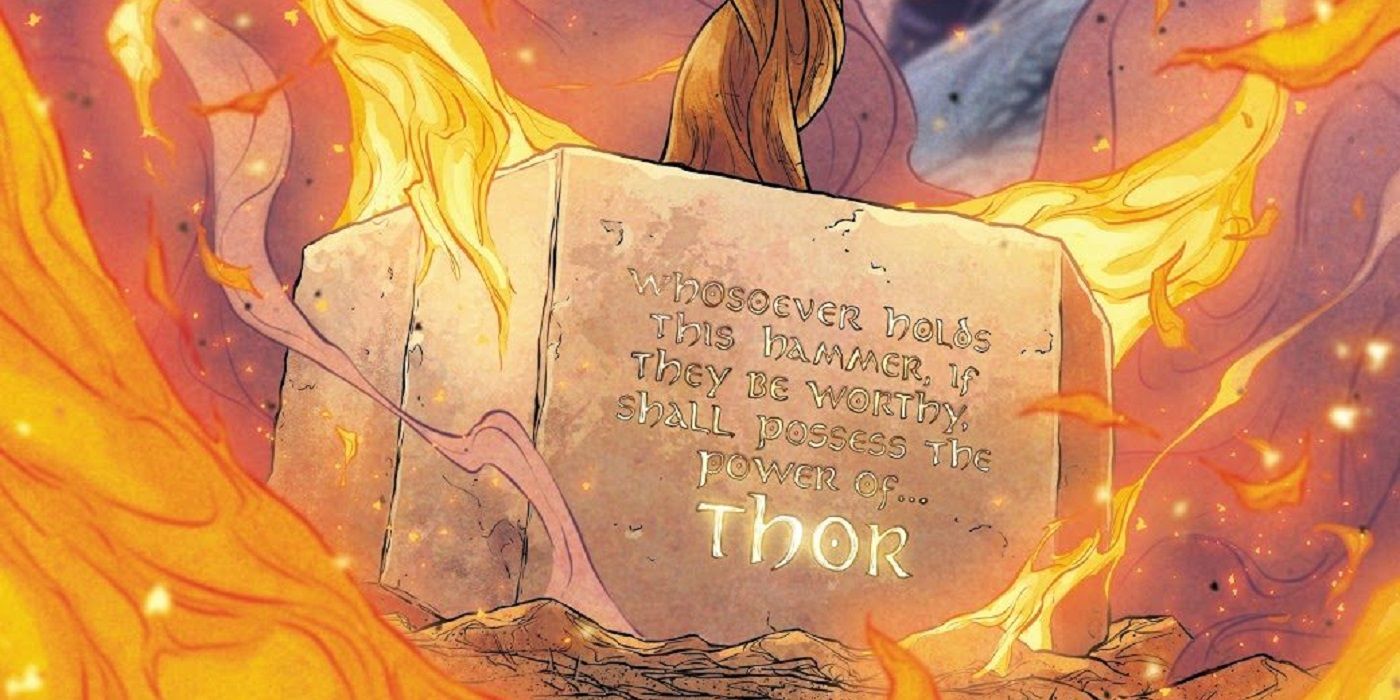 When Was It First Established That No One Else Was Worthy to Lift Mjolnir?