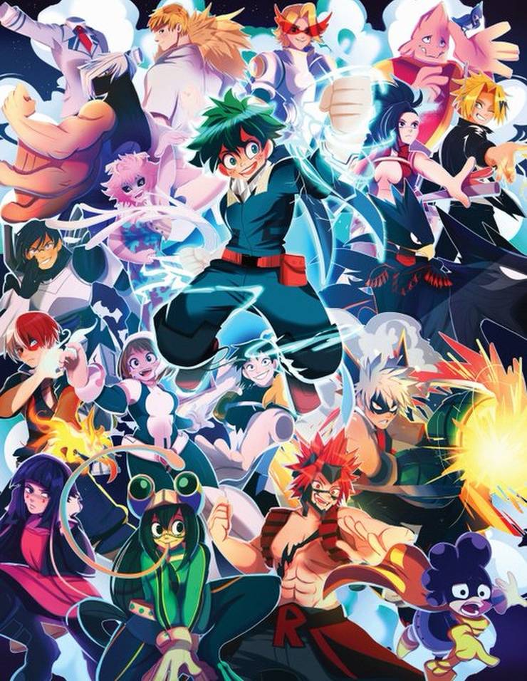 My Hero Academia 10 Class 1 A Fan Art Pieces We Love Cbr