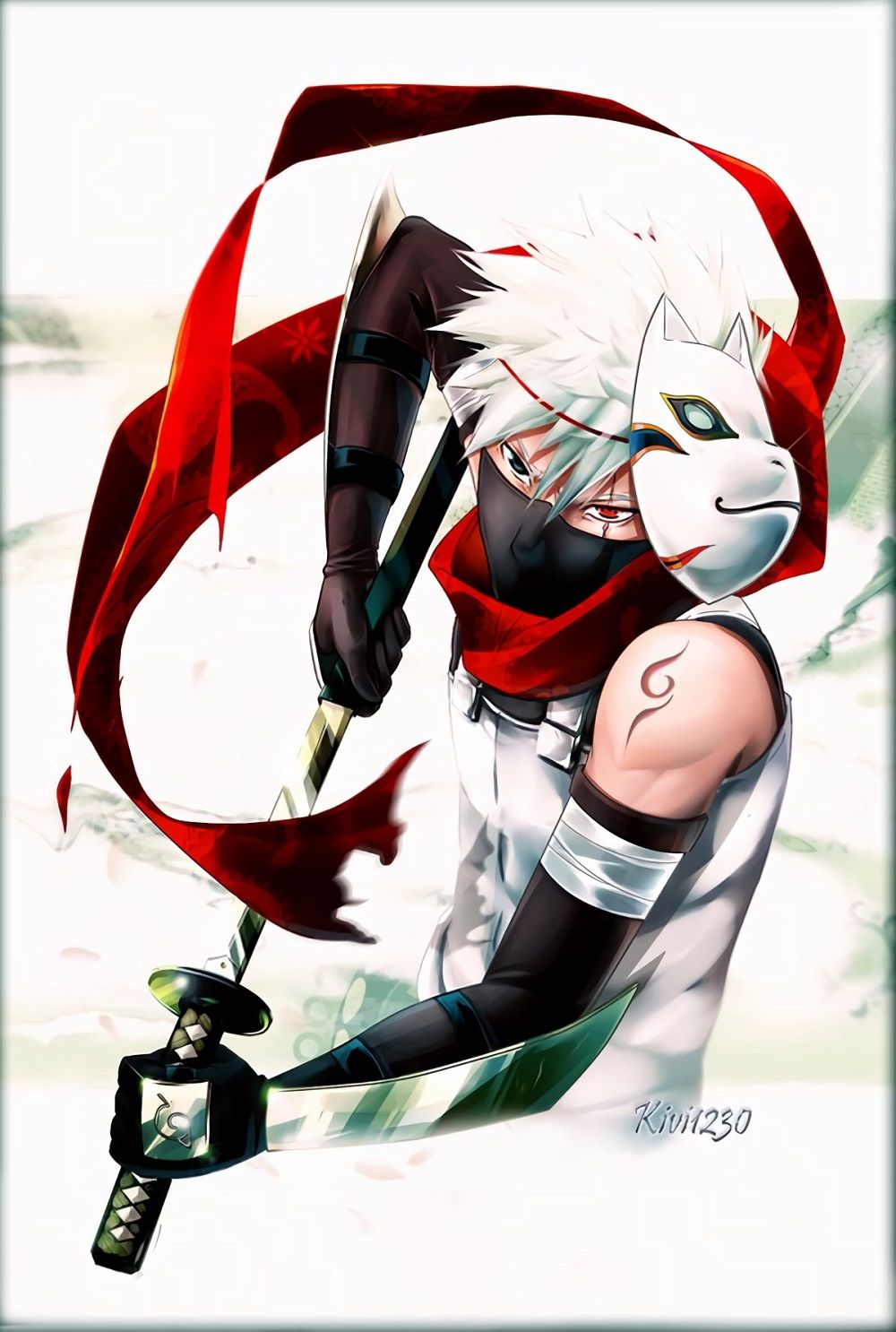 Naruto 10 Pieces Of Kakashi Fan Art You Need To See Cbr