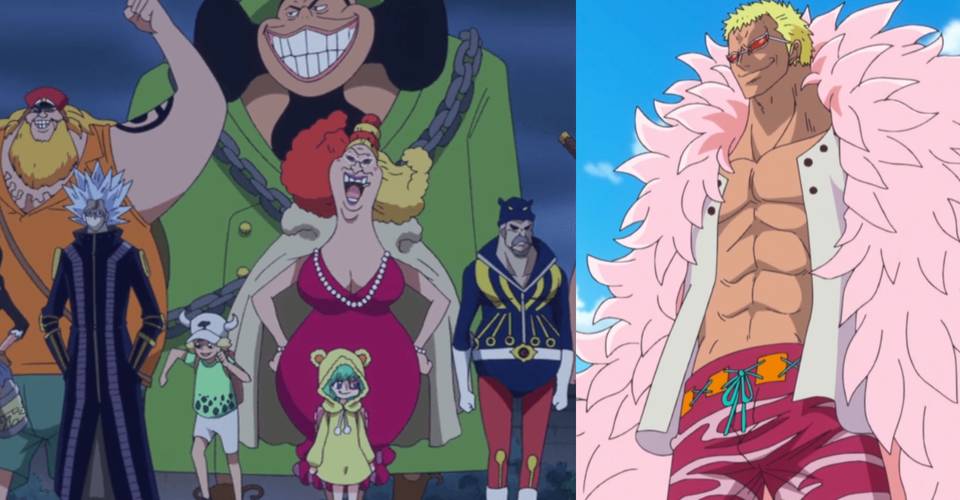 One Piece Top 10 Strongest Members Of The Donquixote Family Ranked