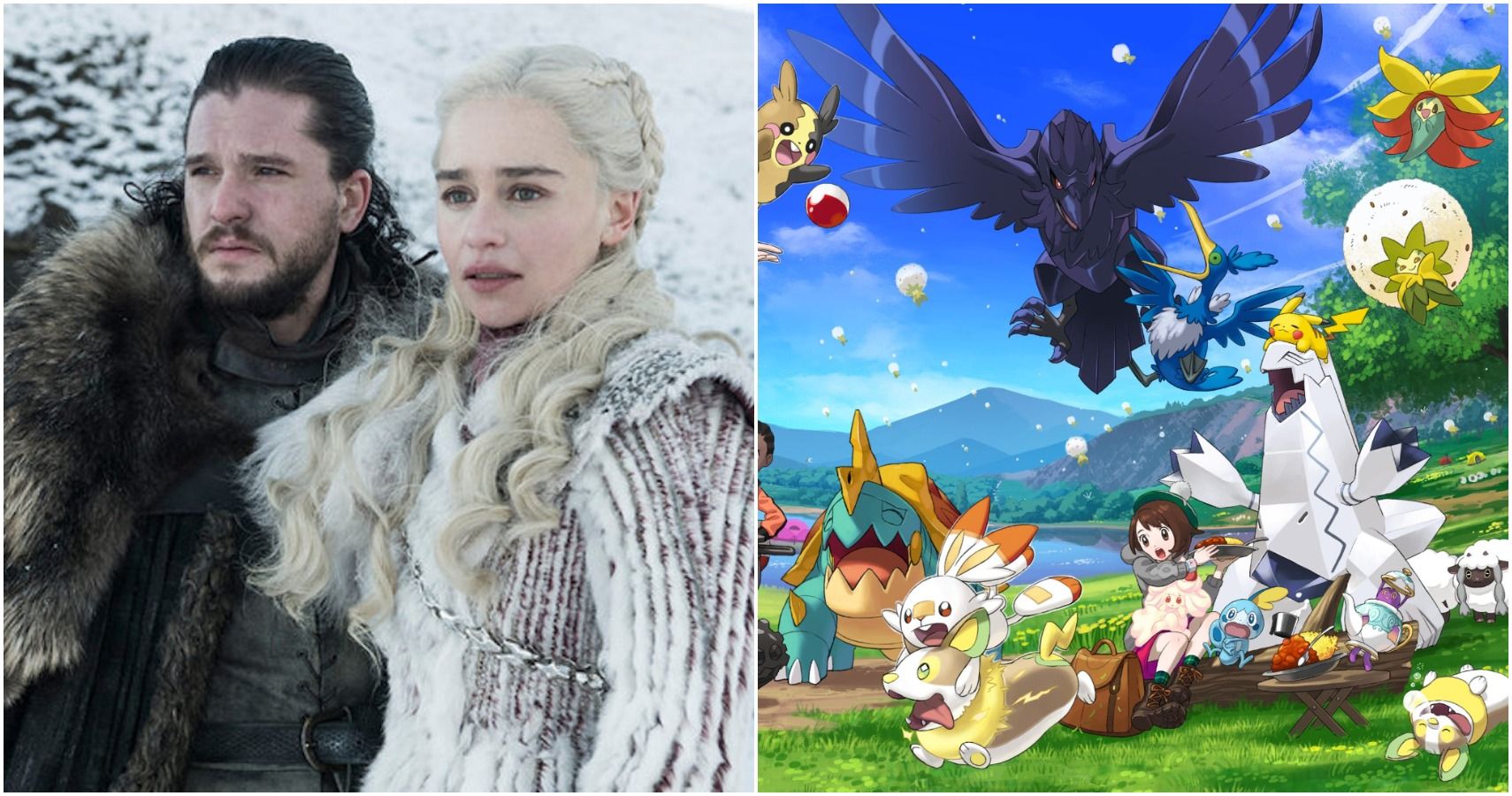 Matching Game Of Thrones Characters With Their Partner Pokémons