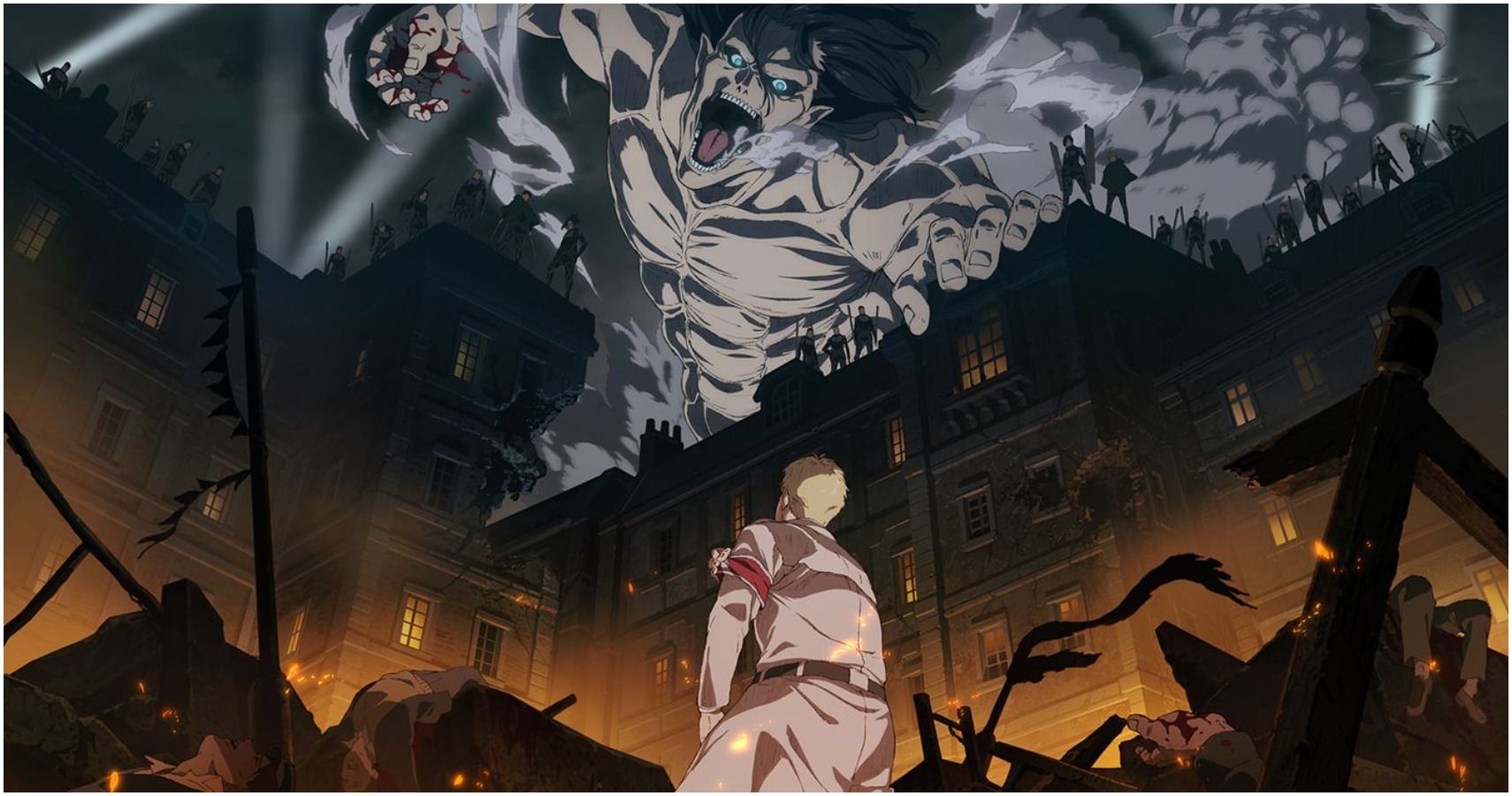 Featured image of post Attack On Titan Season 4 Trailer Eren / Zeke uses his beast titan with the rest of the warriors to fight back as the battle reaches its.