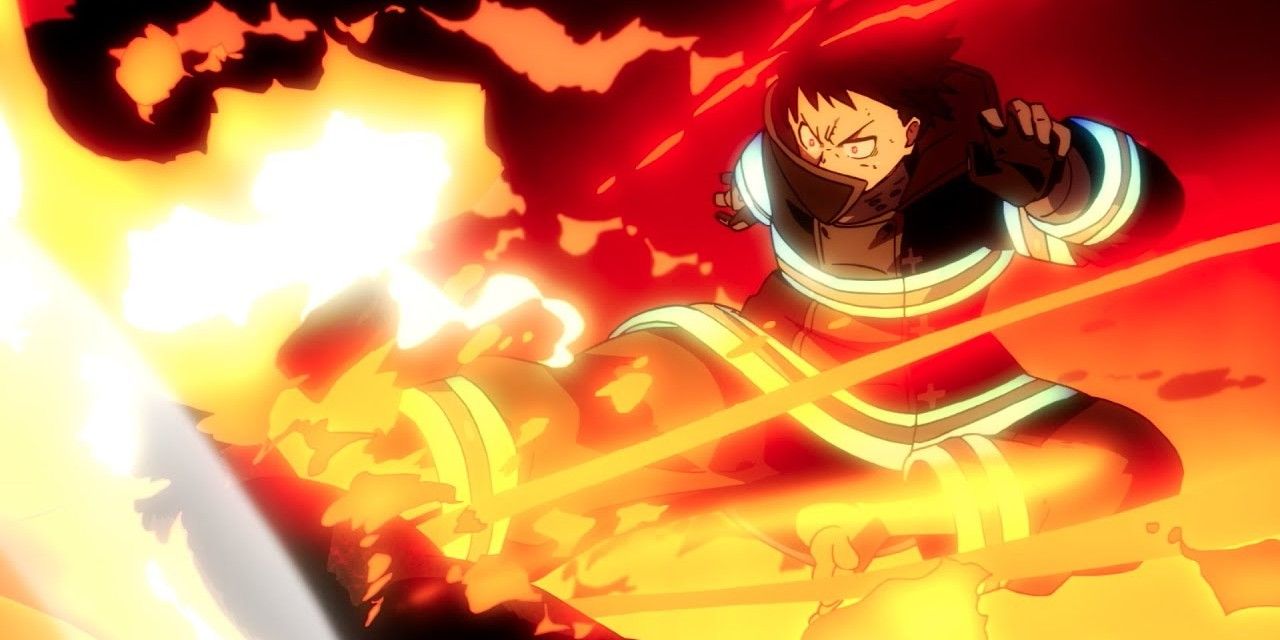 Fire Force Shinra Fight