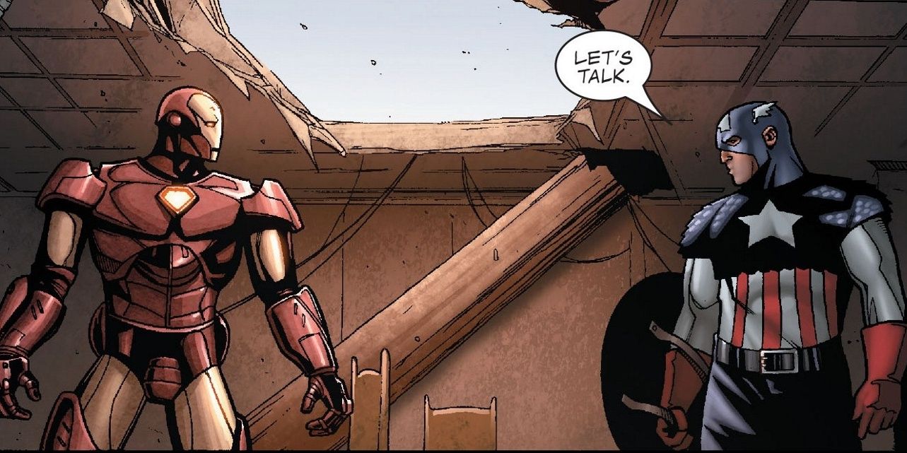 Porque Capitan America Y Iron Man Se Pelean