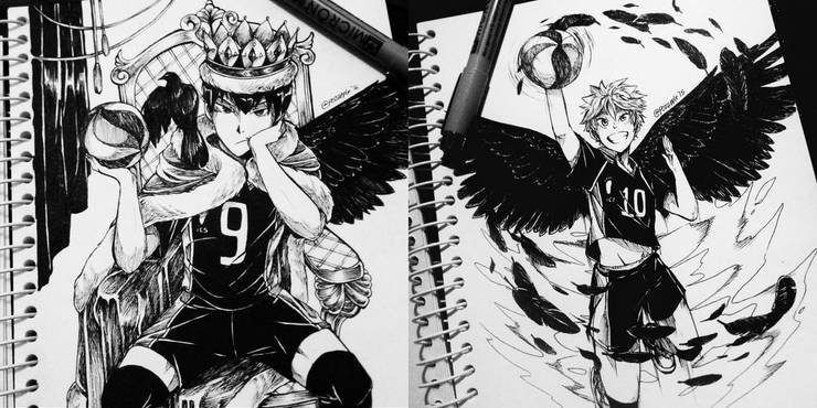 Get Haikyuu Hinata X Kageyama Fanart For iPhone Wallpaper Haikyuu Hinata X Kageyama Fanart For iPhone Free