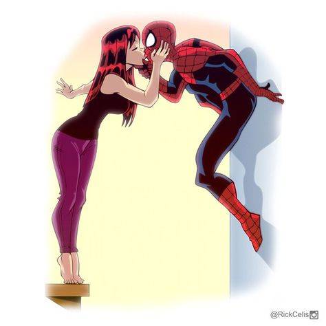 Rick Celis Spider Man MJ