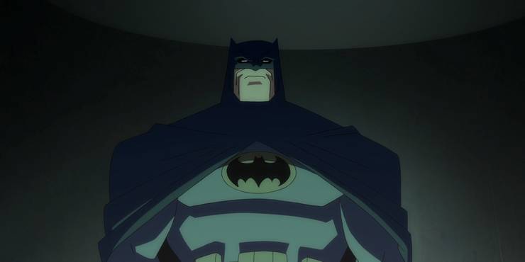 10 Of The Finest DC Animated Movies Ranked 18 The Dark Knight Returns Parts 1 And 2 Peter Wellers Bruce Wayne And Batman.jpg