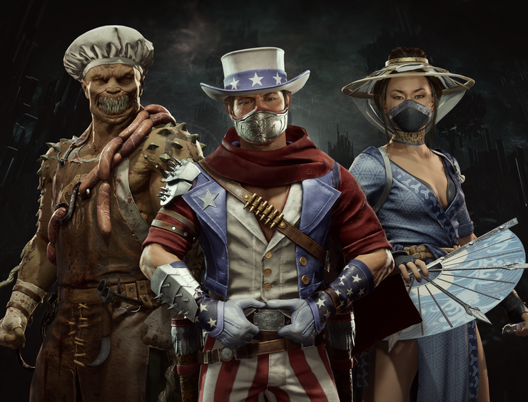 Quais são os personagens de Mortal Kombat 11?