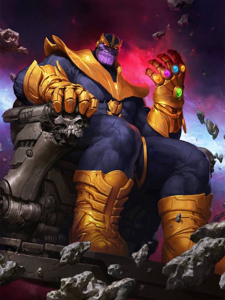 imod telex manuskript 10 Of The Most Dramatic Thanos Fan Art Pictures That Are Too Vicious -  FandomWire