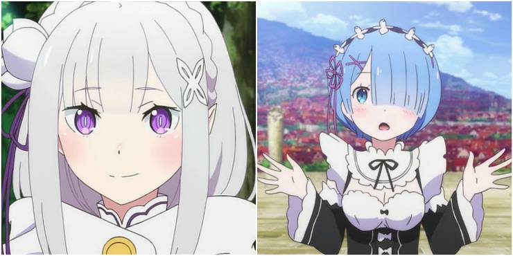10 Most Popular Anime Characters Of 2020 21 emilia vs rem