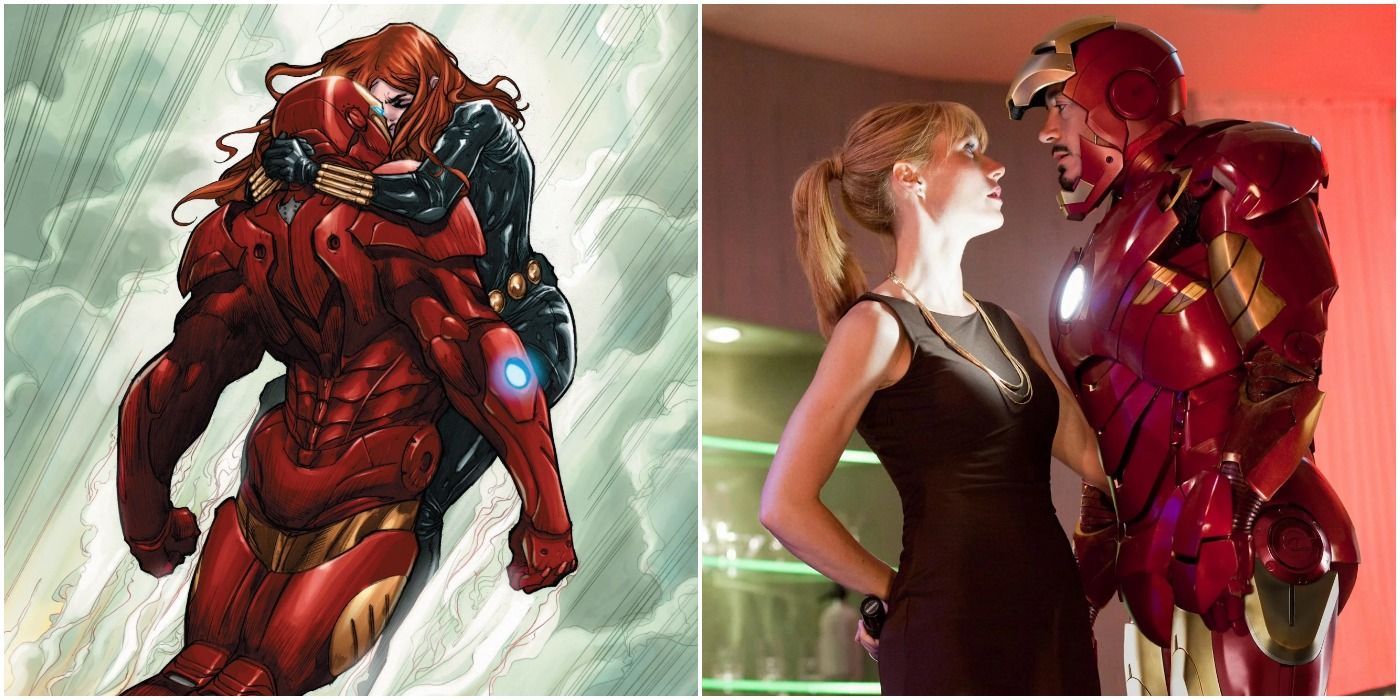 20 Love Interests Of Iron Man, Ranked From Worst To Best   CBR