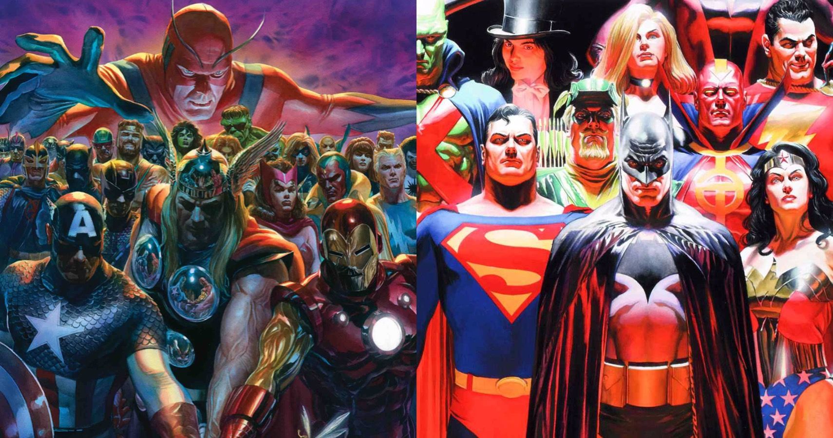 Alex Ross� 5 Best Marvel Covers (&amp; 5 Best DC Covers) CBR