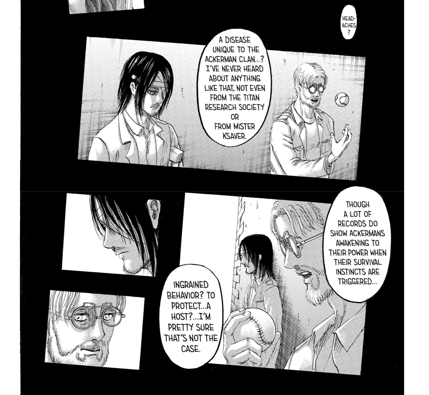 kiss manga shingeki no kyojin 100