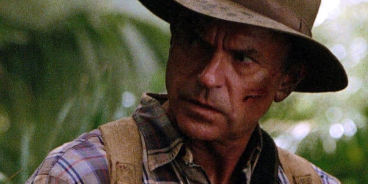 Jurassic World Dominions Sam Neill Spoils A Wardrobe Detail