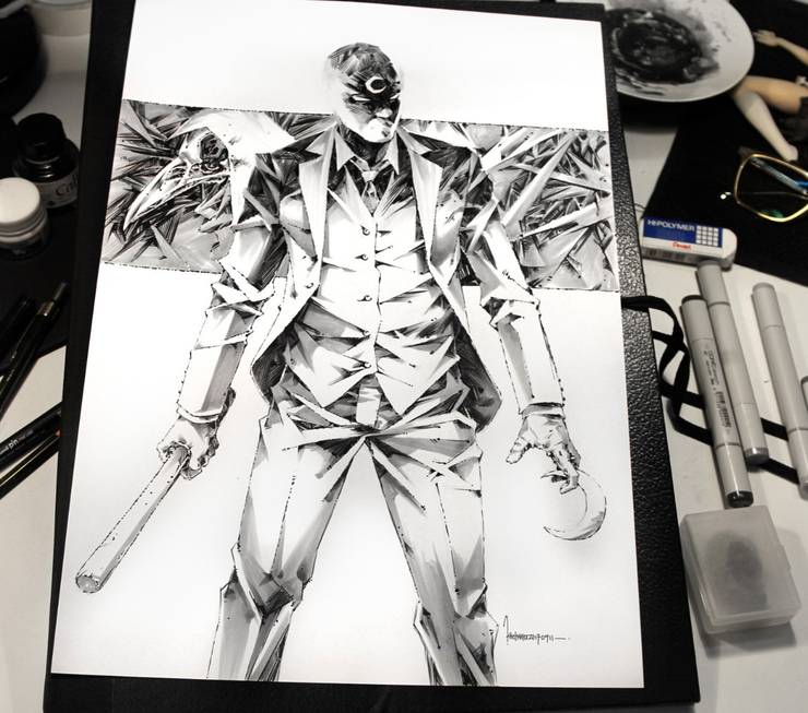 10 Astounding Bits Of The Moon Knight Fan Art That Might Amaze You 13 kael ngu moon knight mr knight fan art