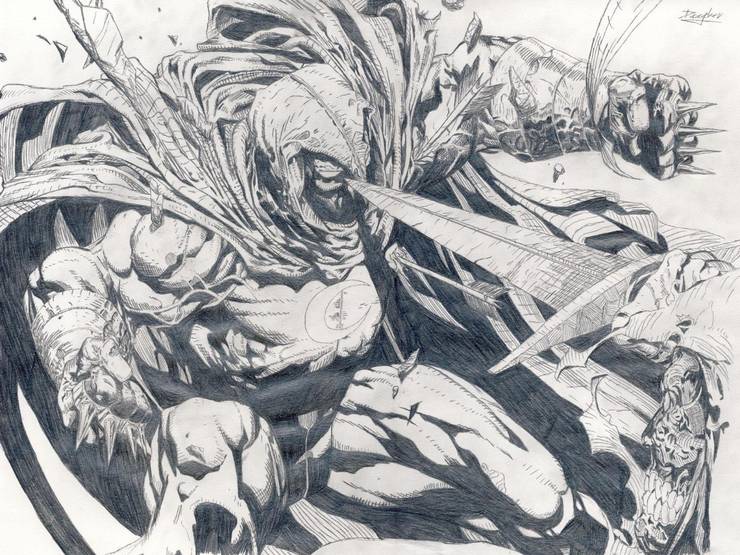 10 Astounding Bits Of The Moon Knight Fan Art That Might Amaze You 15 moon knight fighting taskmaster daegher fan art