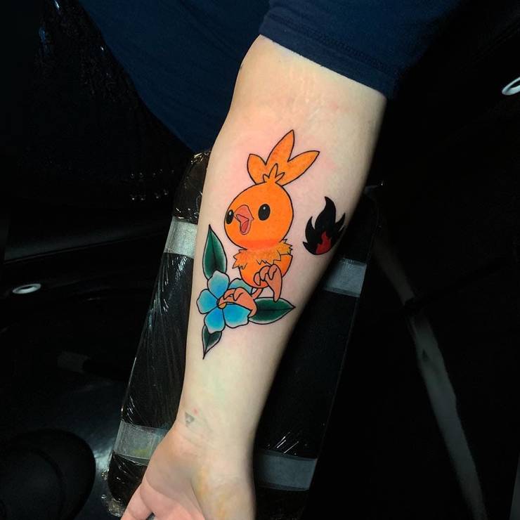 Pokemon 10 Fire Type Tattoos For Dedicated Trainers Cbr