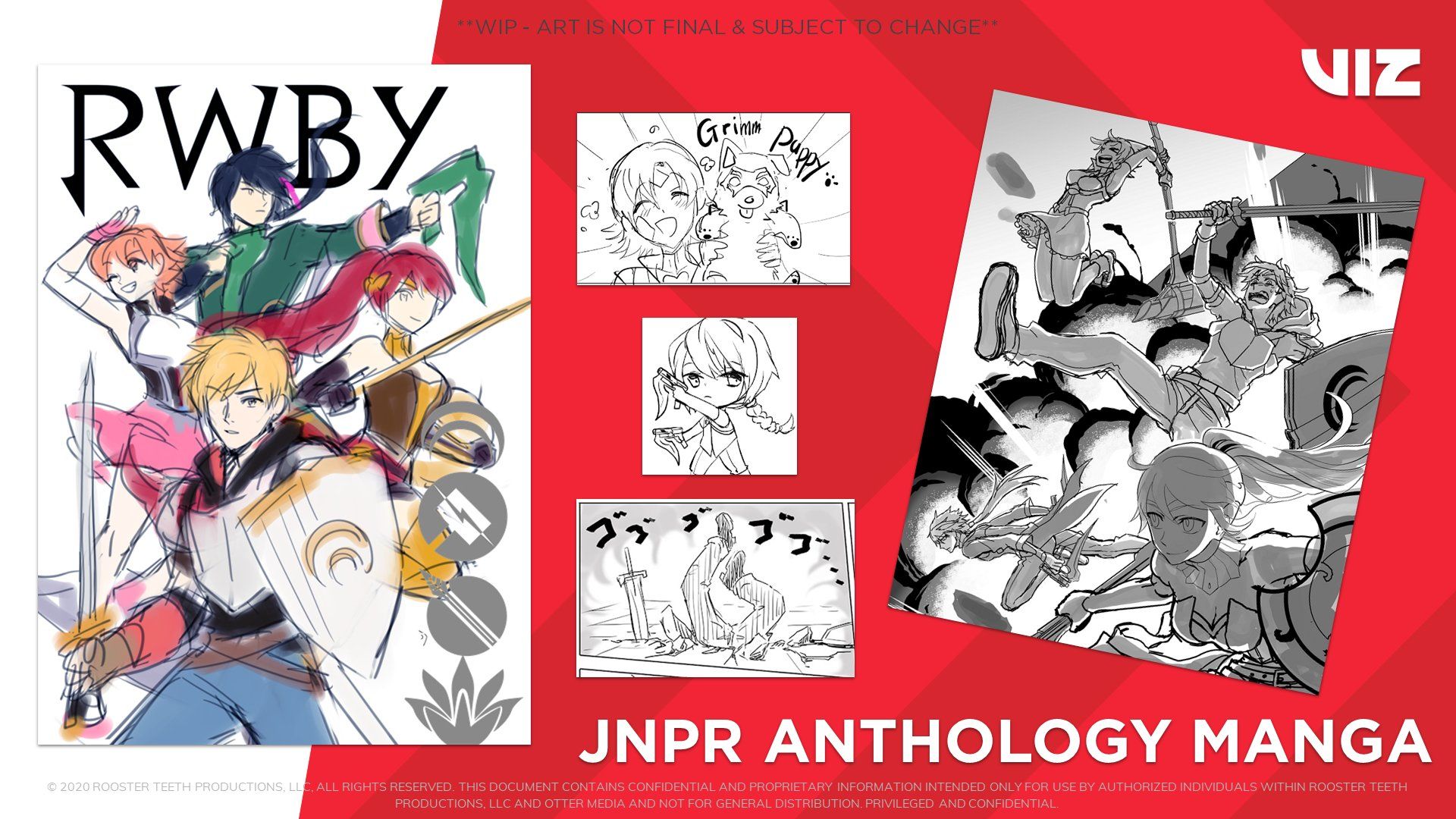Team Jnpr Stars In Latest Rwby Manga Anthology Cbr