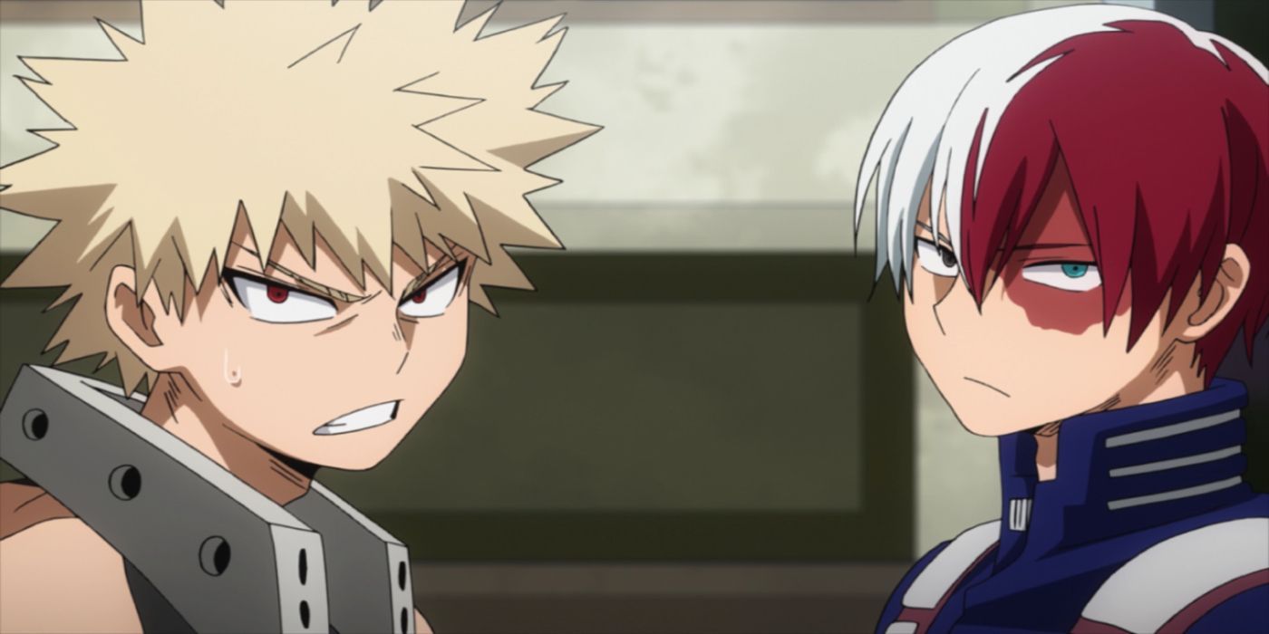 My Hero Academia The Scenes That Defined Shoto And Bakugo S Rivalry So Far Hot Movies News