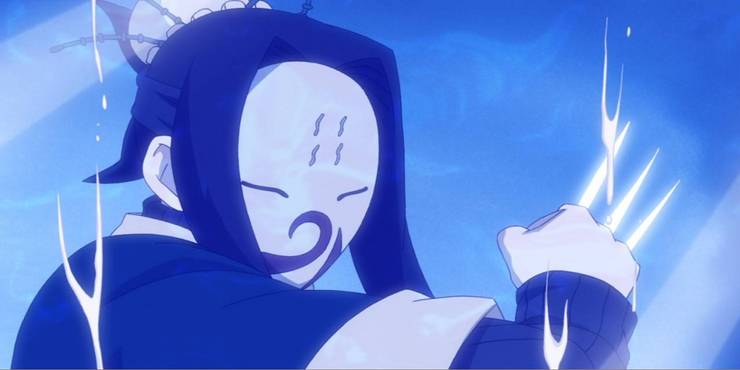 haku wielding needles naruto