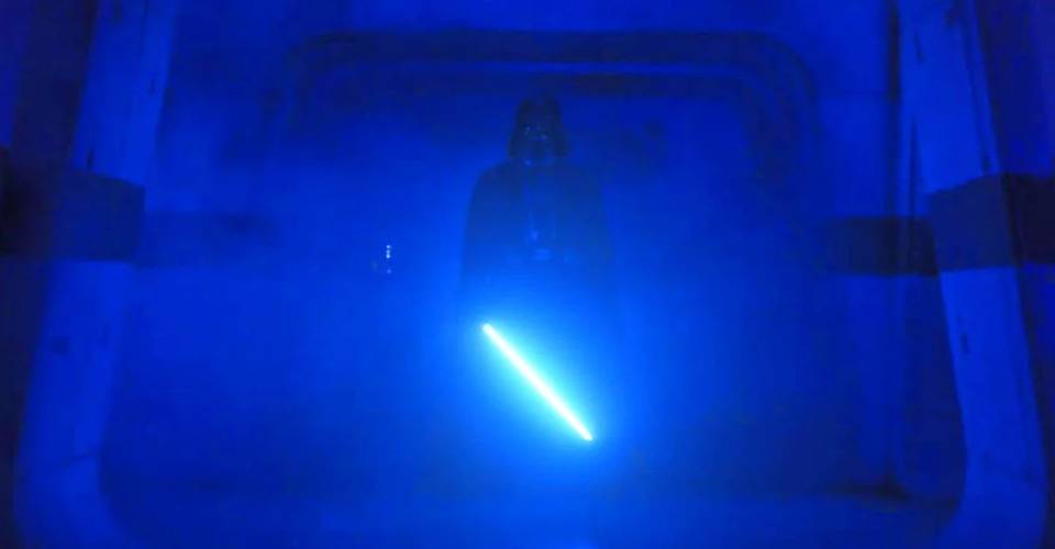 Star Wars Fan Re Edits Darth Vader S Epic Rogue One Massacre With A Blue Lightsaber Star Wars Fan Re Edits Darth Vader S Epic Rogue One Massacre With A Blue Lightsaber