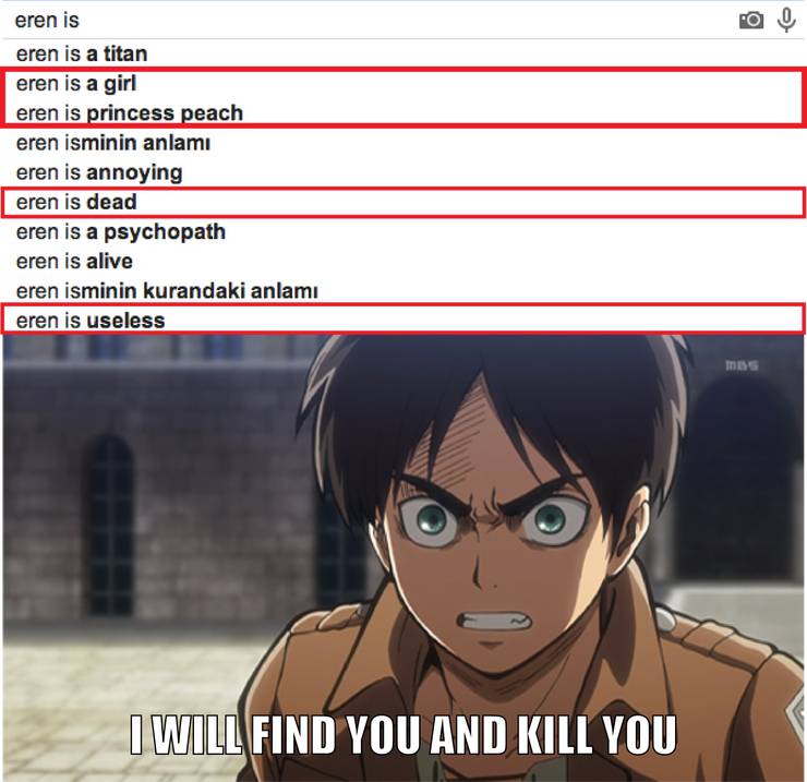 Attack On Titan 10 Hilarious Eren Memes Cbr It just doesn't fit for the titans to defeat humanity. attack on titan 10 hilarious eren