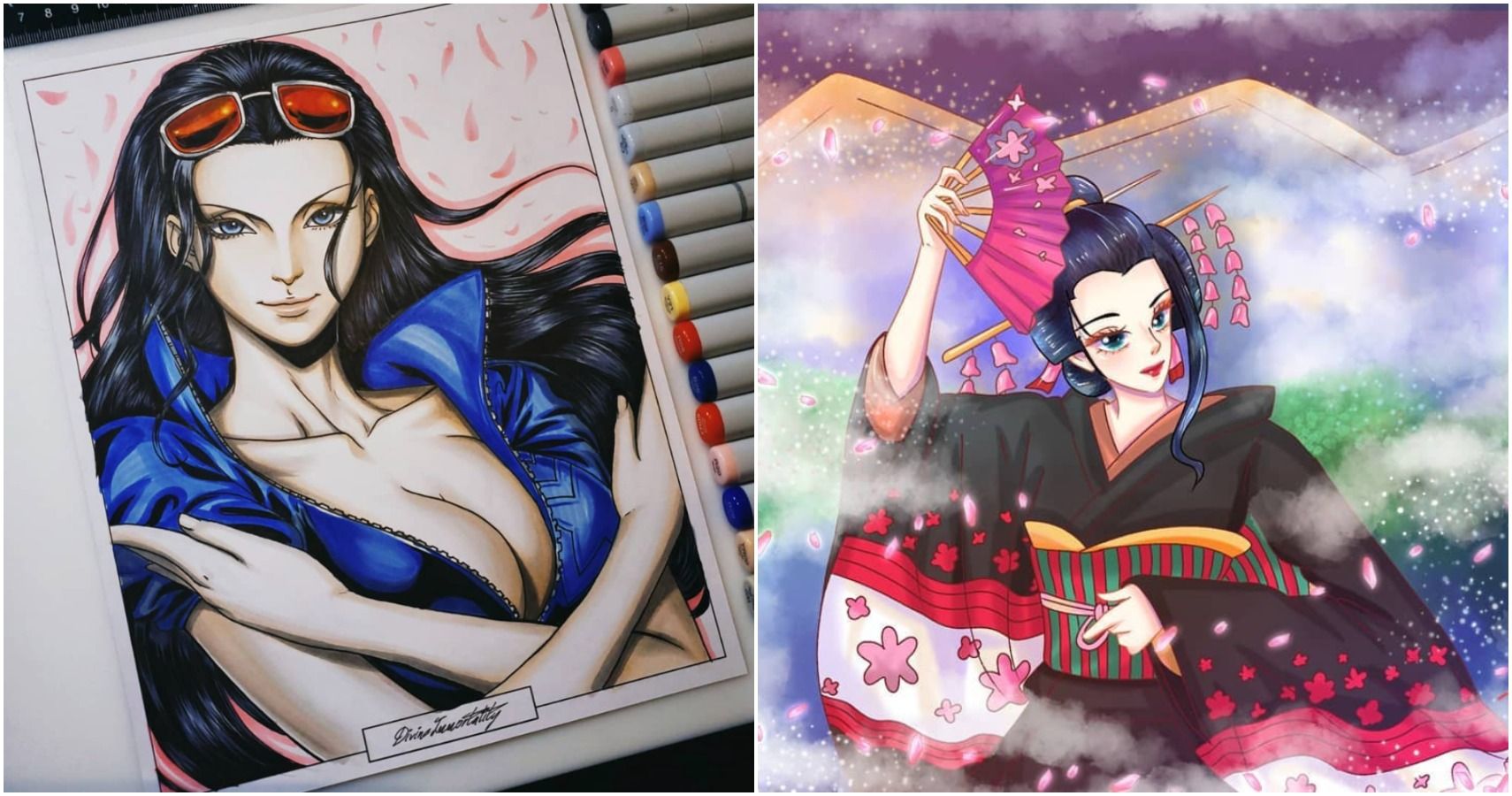 One Piece 10 Amazing Pieces Of Nico Robin Fan Art You Have To See
