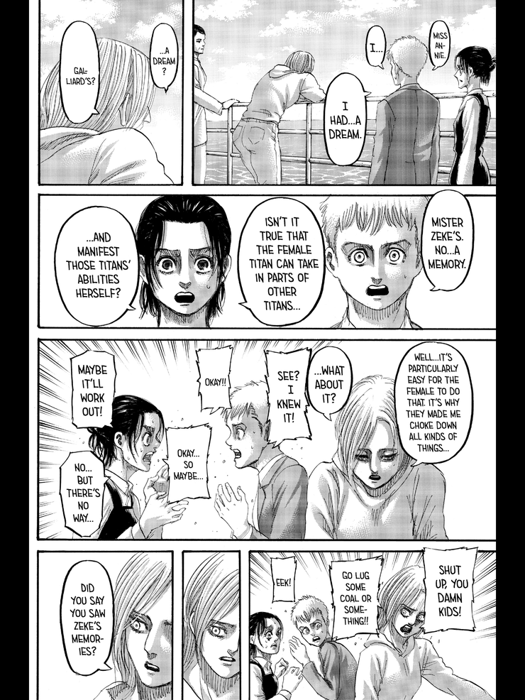 picture Flying Jaw Titan Aot attack on titan chapter 133 confirms a