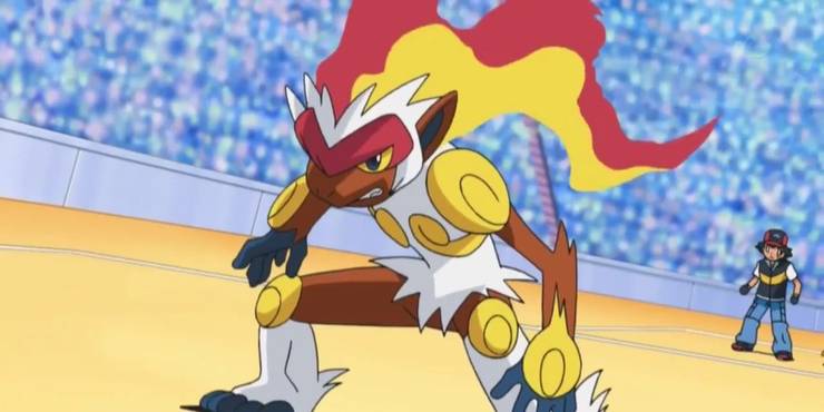 Infernape de Ash de Pokémon
