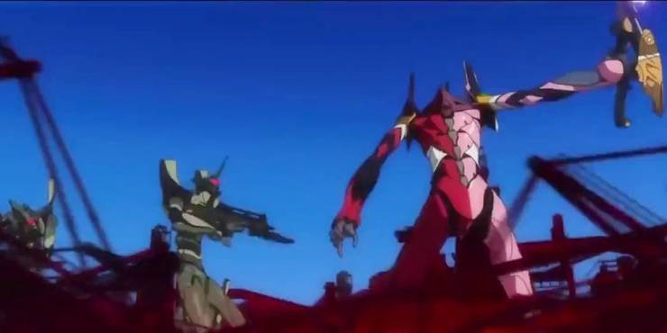 Neon Genesis Evangelion 3 Plus 1 Novo Modelo Eva Attack