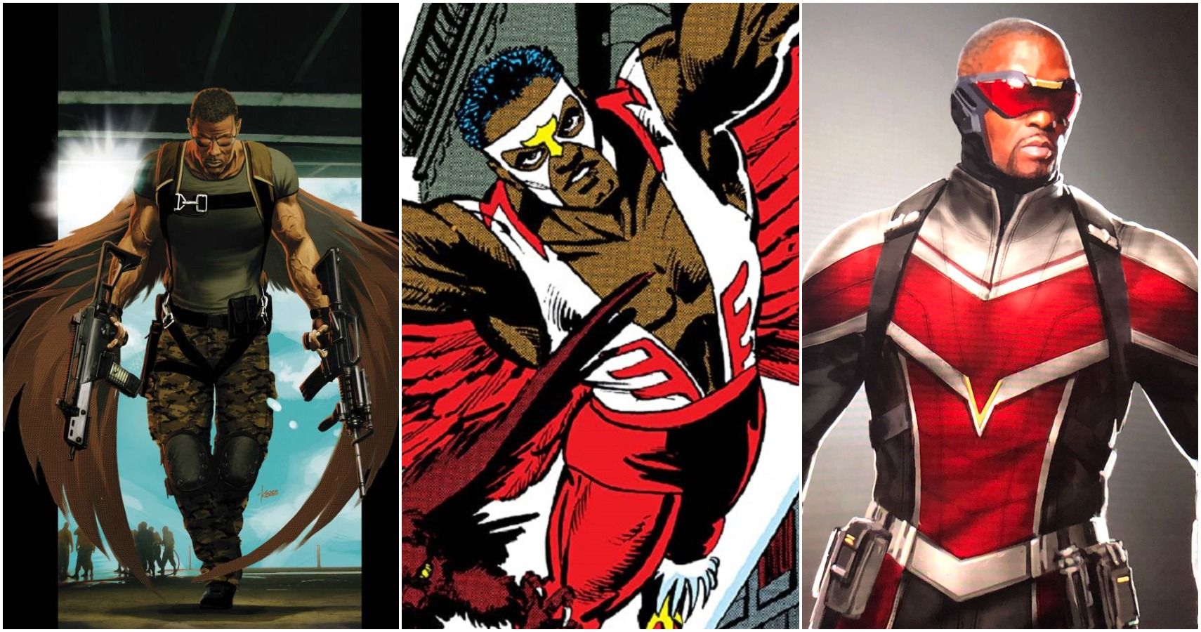 Avengers Every Falcon Costume, Ranked CBR